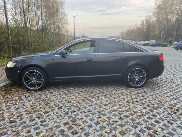 2006 Audi A6 III (C6), чёрный, 1150000 рублей - вид 7
