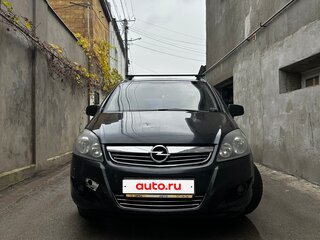 2012 Opel Zafira B Рестайлинг, чёрный, 730000 рублей, вид 4
