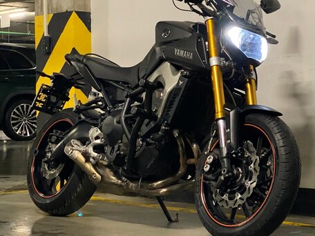 2015 Yamaha MT-09 (FZ-09), чёрный, 720000 рублей, вид 4