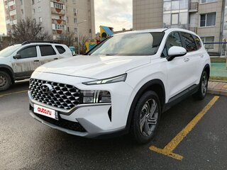 2021 Hyundai Santa Fe IV Рестайлинг, белый, 3250000 рублей, вид 2