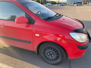 2008 Hyundai Getz I Рестайлинг, красный, 370000 рублей, вид 5