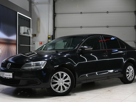 2014 Volkswagen Jetta VI Рестайлинг, чёрный, 929000 рублей, вид 3