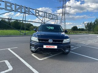 2017 Volkswagen Tiguan II, синий, 1795000 рублей, вид 3