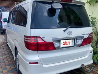2005 Toyota Alphard I Рестайлинг, белый, 1300000 рублей, вид 5