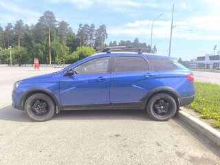 2021 Lada (ВАЗ) Vesta SW Cross I, синий, 1350000 рублей, вид 2