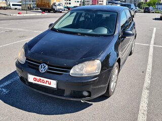 2008 Volkswagen Golf V, чёрный, 430000 рублей, вид 2