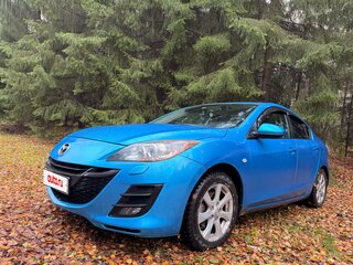 2010 Mazda 3 II (BL), голубой, 650000 рублей, вид 1