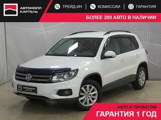 2012 Volkswagen Tiguan I Рестайлинг, белый, 1299000 рублей, вид 1