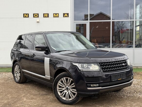 2013 Land Rover Range Rover IV, чёрный - вид 2