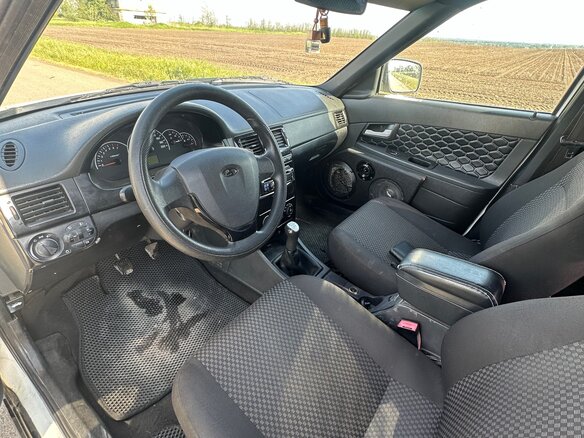 2012 Lada (ВАЗ) Priora I, белый, 340000 рублей - вид 4