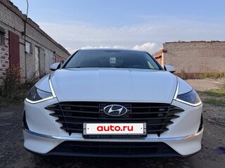 2021 Hyundai Sonata VIII (DN8), белый, 2300000 рублей, вид 1