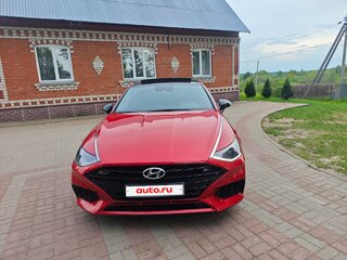 2021 Hyundai Sonata N-Line VIII (DN8), красный, 2600000 рублей, вид 2