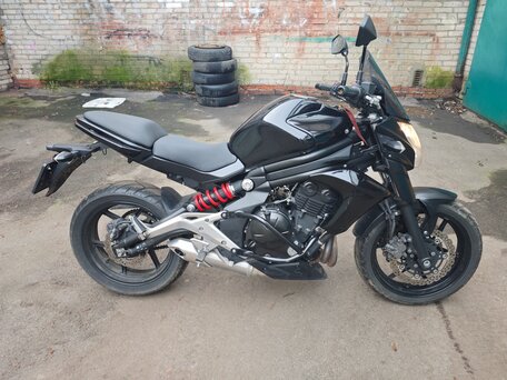 2013 Kawasaki ER-6N, чёрный, 420000 рублей, вид 1