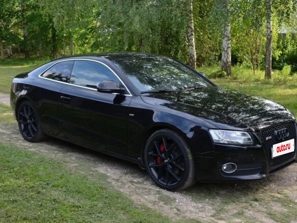 2009 Audi A5 tiptronic I (8T), чёрный, 1700000 рублей