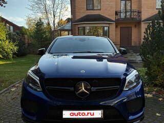 2018 Mercedes-Benz GLE Coupe 350 d I (C292), синий, 4200000 рублей, вид 2