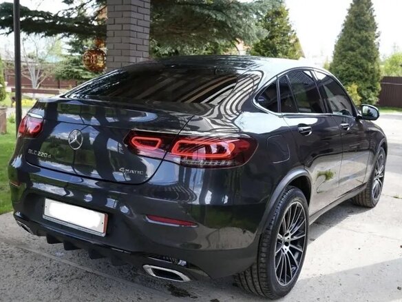 2020 Mercedes-Benz GLC Coupe 220 d I (C253) Рестайлинг, серый, 4980000 рублей - вид 5