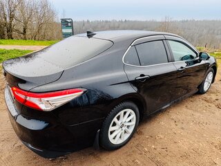 2021 Toyota Camry VIII (XV70) Рестайлинг, чёрный, 2200000 рублей, вид 3