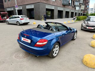 2004 Mercedes-Benz SLK-Класс 200 II (R171), синий, 2000000 рублей, вид 4