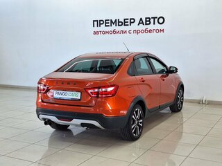 2018 Lada (ВАЗ) Vesta Cross I, оранжевый, 950000 рублей, вид 4