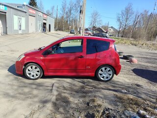 2007 Citroen C2, красный, 300000 рублей, вид 4