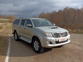 2012 Toyota Hilux VII Рестайлинг, серебристый, 2150000 рублей, вид 4