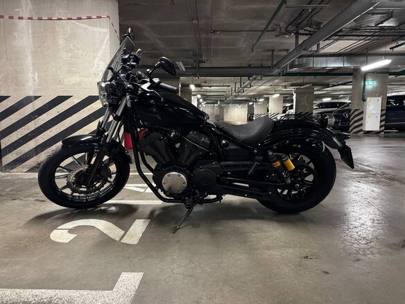 2014 Yamaha XV950 Bolt, чёрный, 650000 рублей
