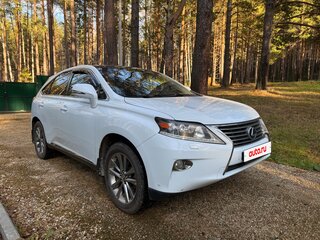 2012 Lexus RX 450h III Рестайлинг, белый, 2900000 рублей, вид 4