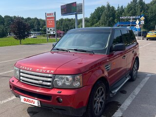 2007 Land Rover Range Rover Sport I, красный, 1350000 рублей, вид 1