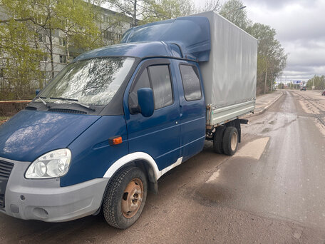 2009 ГАЗ ГАЗель (33023/330273) Фермер, синий, 820000 рублей, вид 1