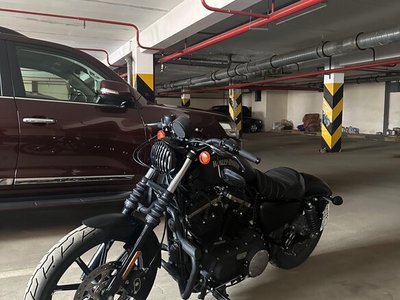 2021 Harley-Davidson Sportster 883, чёрный, 810000 рублей - вид 7