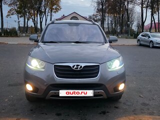 2011 Hyundai Santa Fe II Рестайлинг, серый, 1550000 рублей, вид 4