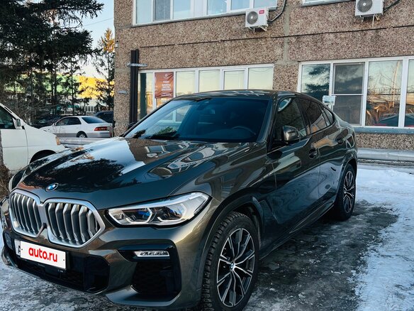 2020 BMW X6 30d III (G06), зелёный, 9290000 рублей
