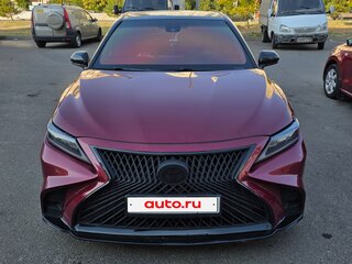 2021 Toyota Camry VIII (XV70) Рестайлинг, красный, 2650000 рублей, вид 2