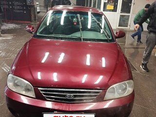 2008 Kia Spectra I Рестайлинг 2, красный, 185000 рублей, вид 1