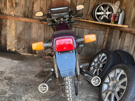 1989 Jawa 350/638, фиолетовый, 105000 рублей, вид 2