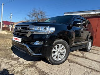 2016 Toyota Land Cruiser 200 Series Рестайлинг 2, чёрный, 4800000 рублей, вид 1