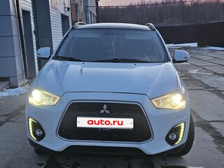 2014 Mitsubishi ASX I Рестайлинг, белый, 1450000 рублей, вид 2
