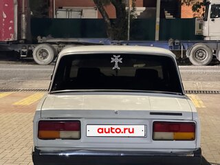 2002 Lada (ВАЗ) 2107, белый, 120000 рублей, вид 4