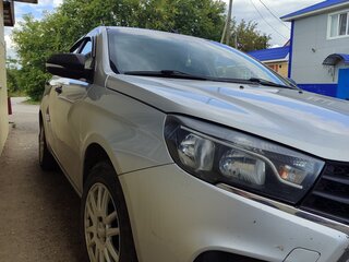 2017 Lada (ВАЗ) Vesta I, серебристый, 750000 рублей, вид 4