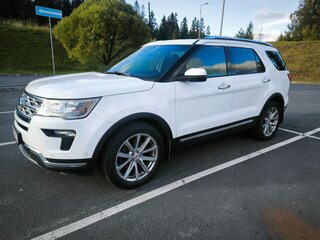 2018 Ford Explorer V Рестайлинг 2, белый, 2900000 рублей, вид 1