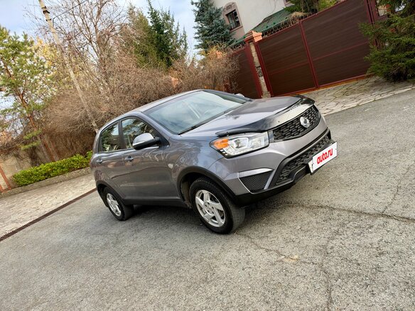 2014 SsangYong Actyon II Рестайлинг, серый, 985000 рублей - вид 2
