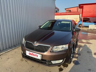 2015 Skoda Octavia III (A7), коричневый, 1300000 рублей, вид 4