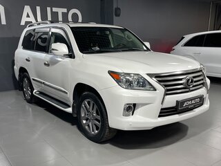 2013 Lexus LX 570 III Рестайлинг, белый, 4750000 рублей, вид 4