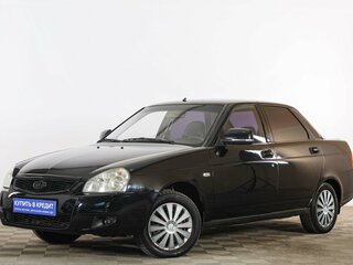 2014 Lada (ВАЗ) Priora I Рестайлинг, чёрный, 569000 рублей, вид 3