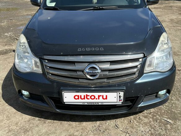 2014 Nissan Almera III (G15), синий, 675000 рублей - вид 3