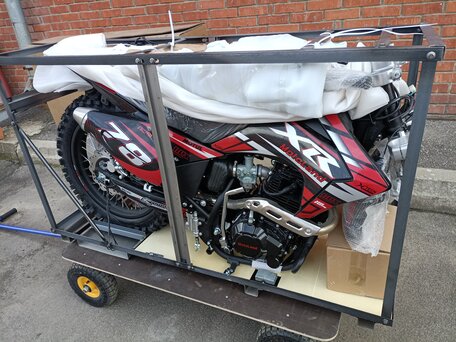 2024 Motoland XR300, пурпурный, 120000 рублей, вид 4