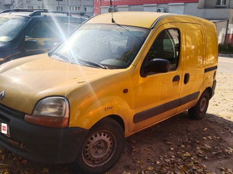2002 Renault Kangoo I, жёлтый, 385000 рублей, вид 2