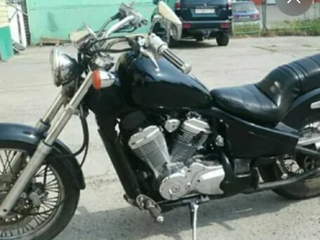 1997 Honda Steed 400, чёрный, 190000 рублей, вид 1
