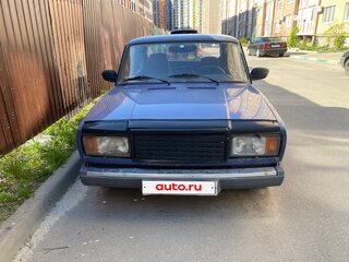 2007 Lada (ВАЗ) 2107, синий, 99999 рублей, вид 1