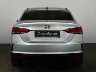 2021 Hyundai Solaris II Рестайлинг, серебристый, 1399000 рублей, вид 5